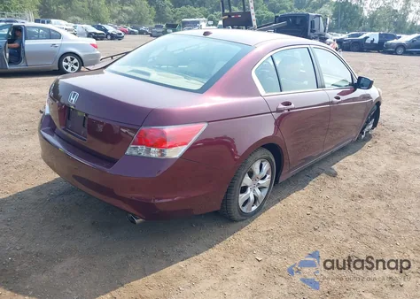 2010 Honda Accord 2.4 Ex-L из США, поврежденный, VIN 1HGCP2F89AA014915